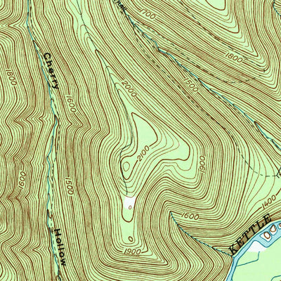United States Geological Survey Oleona, PA (1995, 24000-Scale) digital map