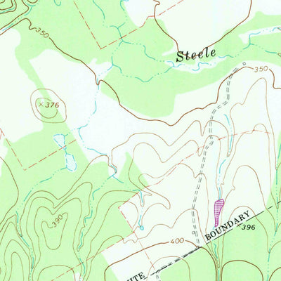 United States Geological Survey Oletha, TX (1966, 24000-Scale) digital map