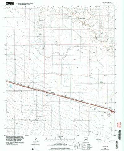 United States Geological Survey Olga, AZ (1996, 24000-Scale) digital map