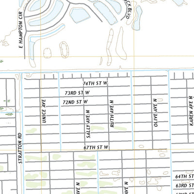 United States Geological Survey Olga, FL (2021, 24000-Scale) digital map