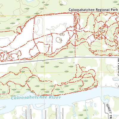 United States Geological Survey Olga, FL (2021, 24000-Scale) digital map