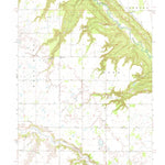 United States Geological Survey Olga NW, ND (1969, 24000-Scale) digital map