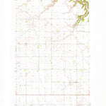 United States Geological Survey Olga SW, ND (1969, 24000-Scale) digital map