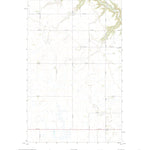 United States Geological Survey Olga SW, ND (2020, 24000-Scale) digital map