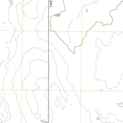 United States Geological Survey Olga SW, ND (2020, 24000-Scale) digital map