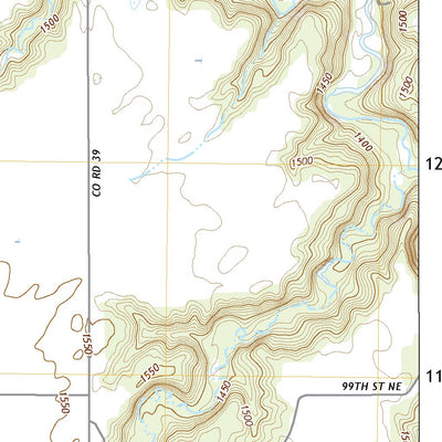 United States Geological Survey Olga SW, ND (2020, 24000-Scale) digital map