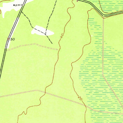United States Geological Survey Olin, SC (1943, 24000-Scale) digital map
