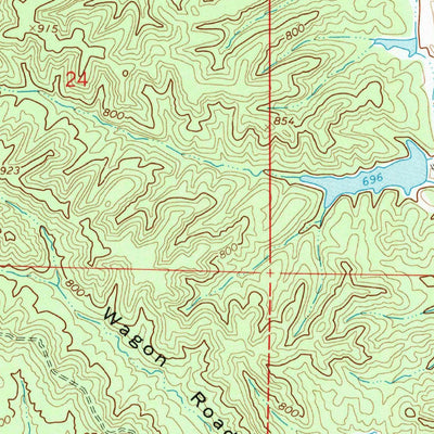 United States Geological Survey Olinda, CA (1964, 24000-Scale) digital map