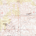 United States Geological Survey Olinghouse, NV (1985, 24000-Scale) digital map