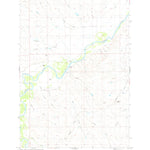 United States Geological Survey Oliphant Butte, MT (1979, 24000-Scale) digital map