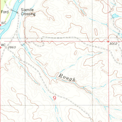 United States Geological Survey Oliphant Butte, MT (1979, 24000-Scale) digital map