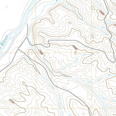 United States Geological Survey Oliphant Butte, MT (2020, 24000-Scale) digital map