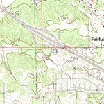 United States Geological Survey Olive Branch, MS-TN (1982, 24000-Scale) digital map