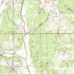 United States Geological Survey Olive Branch, MS-TN (1982, 24000-Scale) digital map