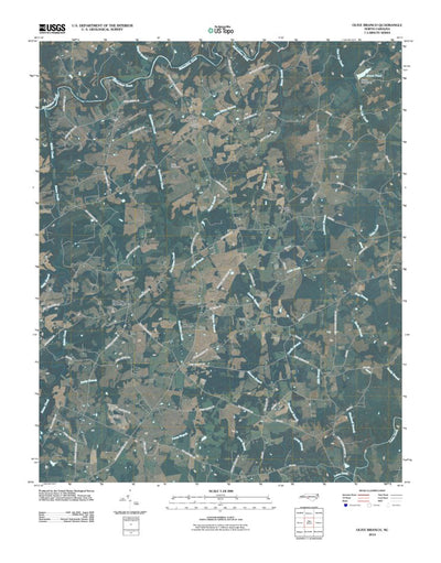 United States Geological Survey Olive Branch, NC (2010, 24000-Scale) digital map