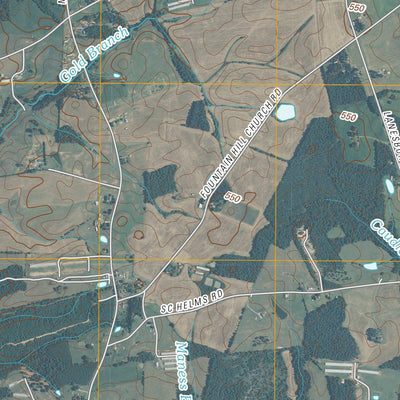 United States Geological Survey Olive Branch, NC (2010, 24000-Scale) digital map