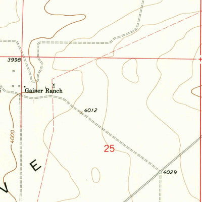 United States Geological Survey Olive, NM (1967, 24000-Scale) digital map