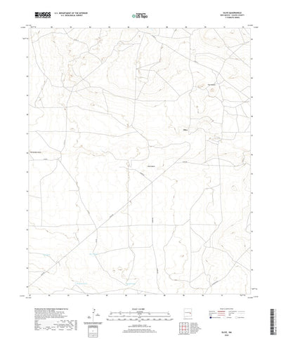 United States Geological Survey Olive, NM (2020, 24000-Scale) digital map