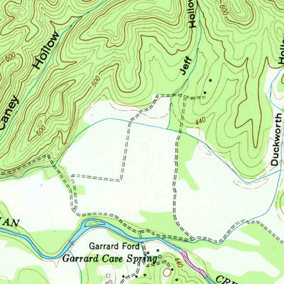 United States Geological Survey Olivehill, TN (1949, 24000-Scale) digital map