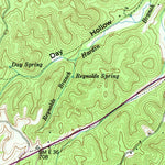 United States Geological Survey Olivehill, TN (1949, 24000-Scale) digital map