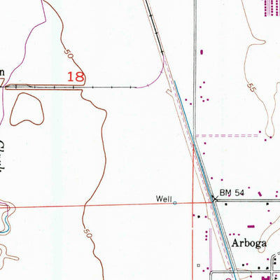 United States Geological Survey Olivehurst, CA (1952, 24000-Scale) digital map