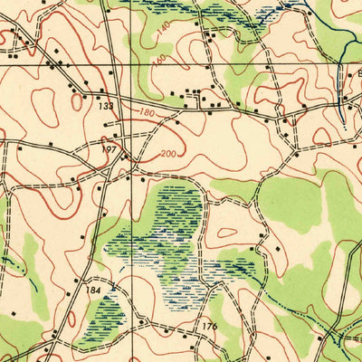 United States Geological Survey Oliver, GA (1943, 62500-Scale) digital map
