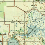 United States Geological Survey Oliver Lake, IN (1947, 24000-Scale) digital map