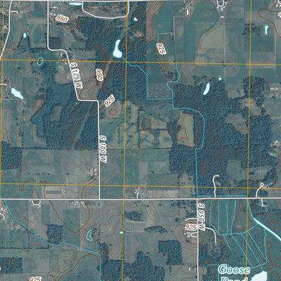 United States Geological Survey Oliver Lake, IN (2010, 24000-Scale) digital map