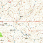 United States Geological Survey Oliver Point, MT (1965, 24000-Scale) digital map