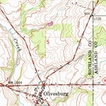 United States Geological Survey Olivesburg, OH (1960, 24000-Scale) digital map