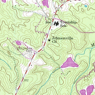 United States Geological Survey Olivia, NC (1957, 24000-Scale) digital map