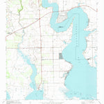 United States Geological Survey Olivia, TX (1995, 24000-Scale) digital map