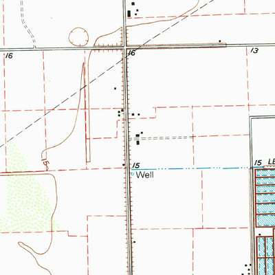 United States Geological Survey Olivia, TX (1995, 24000-Scale) digital map