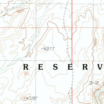 United States Geological Survey Oljato NE, UT (1987, 24000-Scale) digital map