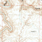 United States Geological Survey Oljato NE, UT (1987, 24000-Scale) digital map