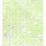 United States Geological Survey Olla East, LA (1984, 24000-Scale) digital map