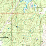 United States Geological Survey Olla East, LA (1984, 24000-Scale) digital map