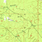 United States Geological Survey Olla, LA (1955, 62500-Scale) digital map
