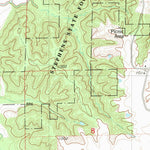 United States Geological Survey Olmitz, IA (1982, 24000-Scale) digital map