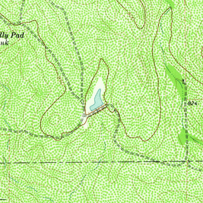 United States Geological Survey Olmos Creek, TX (1974, 24000-Scale) digital map