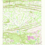United States Geological Survey Olmstead, AR (1954, 24000-Scale) digital map
