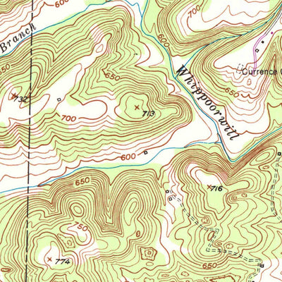 United States Geological Survey Olmstead, KY (1950, 24000-Scale) digital map