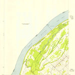 United States Geological Survey Olmsted, IL-KY (1954, 24000-Scale) digital map