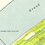 United States Geological Survey Olmsted, IL-KY (1954, 24000-Scale) digital map
