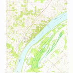 United States Geological Survey Olmsted, IL-KY (1967, 24000-Scale) digital map