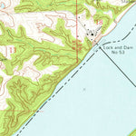 United States Geological Survey Olmsted, IL-KY (1967, 24000-Scale) digital map