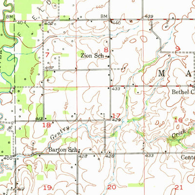 United States Geological Survey Olney, IL (1949, 62500-Scale) digital map
