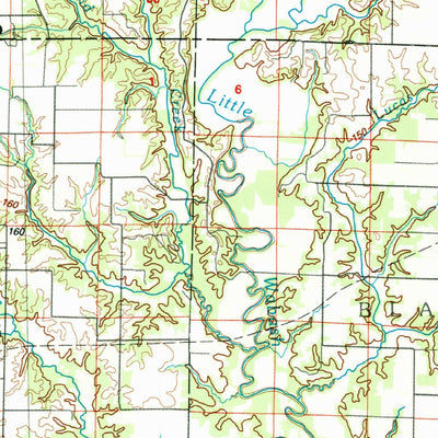 United States Geological Survey Olney, IL (1986, 100000-Scale) digital map