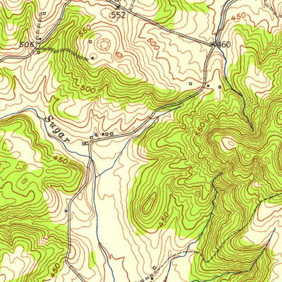 United States Geological Survey Olney, KY (1954, 24000-Scale) digital map