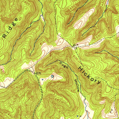 United States Geological Survey Olney, KY (1954, 24000-Scale) digital map